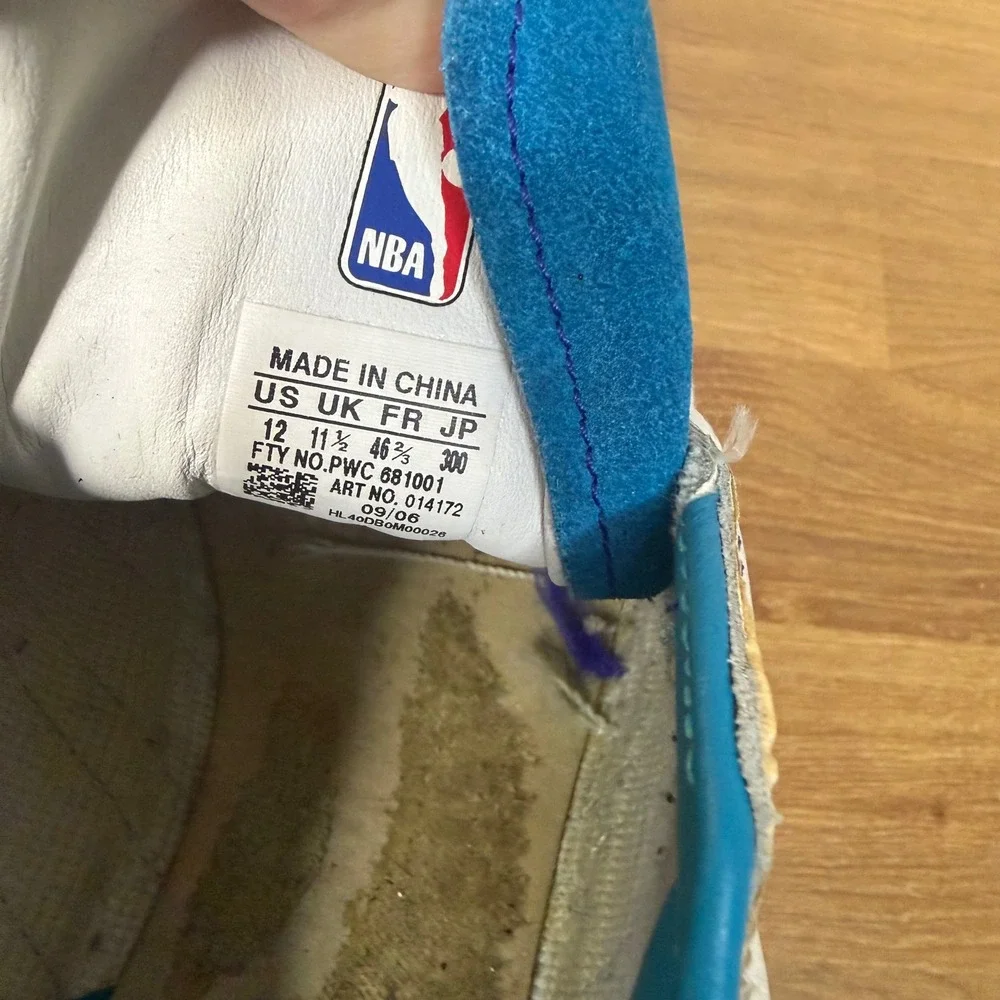 Adidas‎ Superstar NBA New Orleans OKC Hornets Sneakers Mens 12 2006 PROJECT RARE